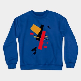 Geometric Abstract Malevic #13 Crewneck Sweatshirt